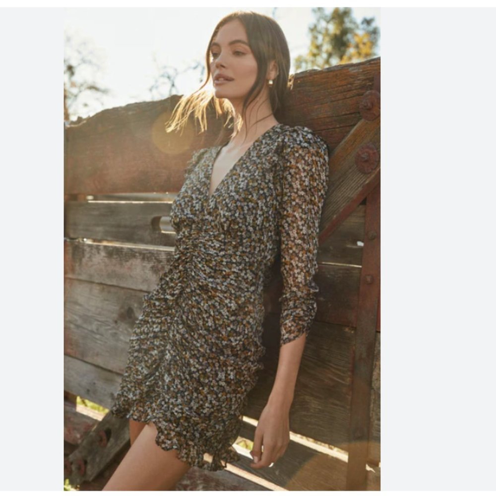 ASTR The Label Kimbra Mini - Black Floral